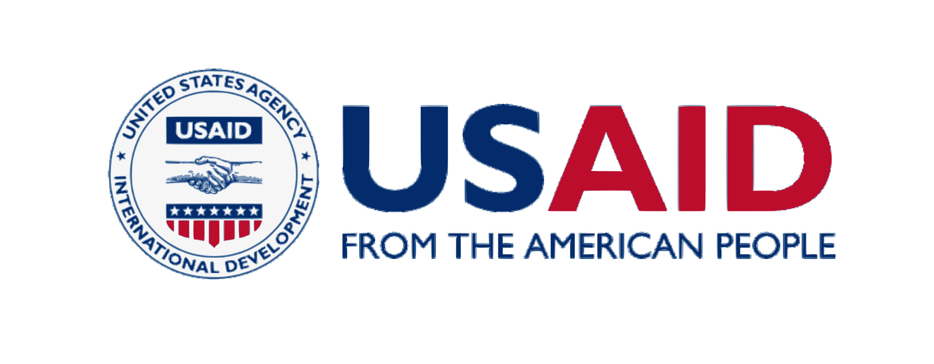A logo for usaid from the american people