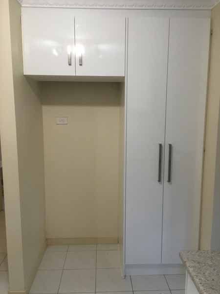 after refrigerator cabinetry
