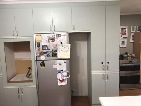 old kitchen cabinets