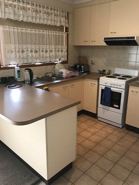 after dated kitchen is renovated