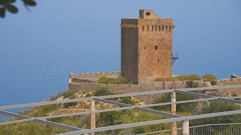 ancient tower in Sicily