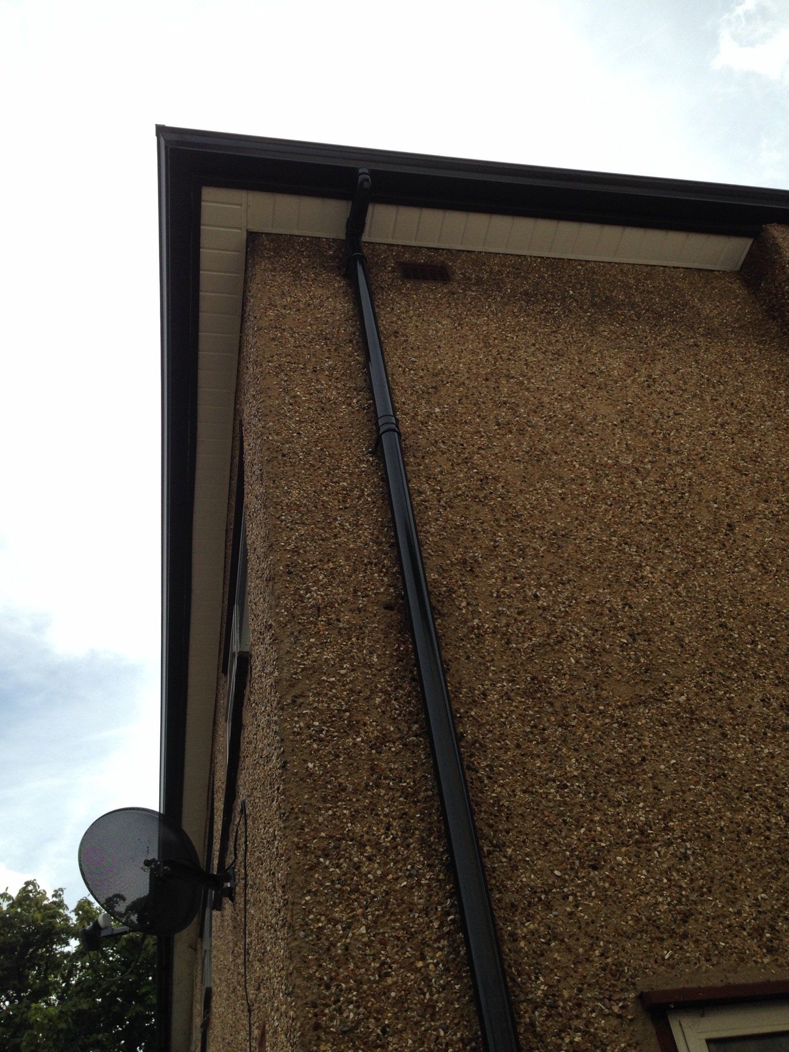 Anthracite guttering
