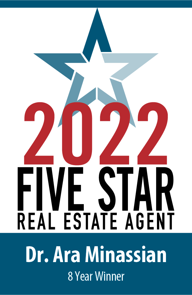 2022 Five Star Real Estate Agent award