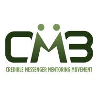 A logo for a company called credible messenger mentoring movement.