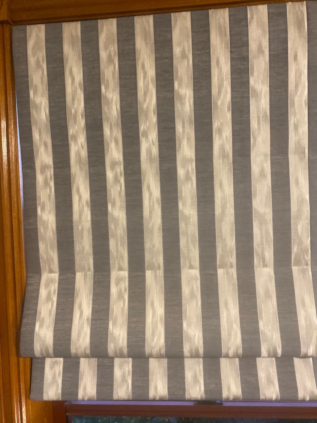 Long Modern Striped Blind — Window Coverings in Exeter, NSW