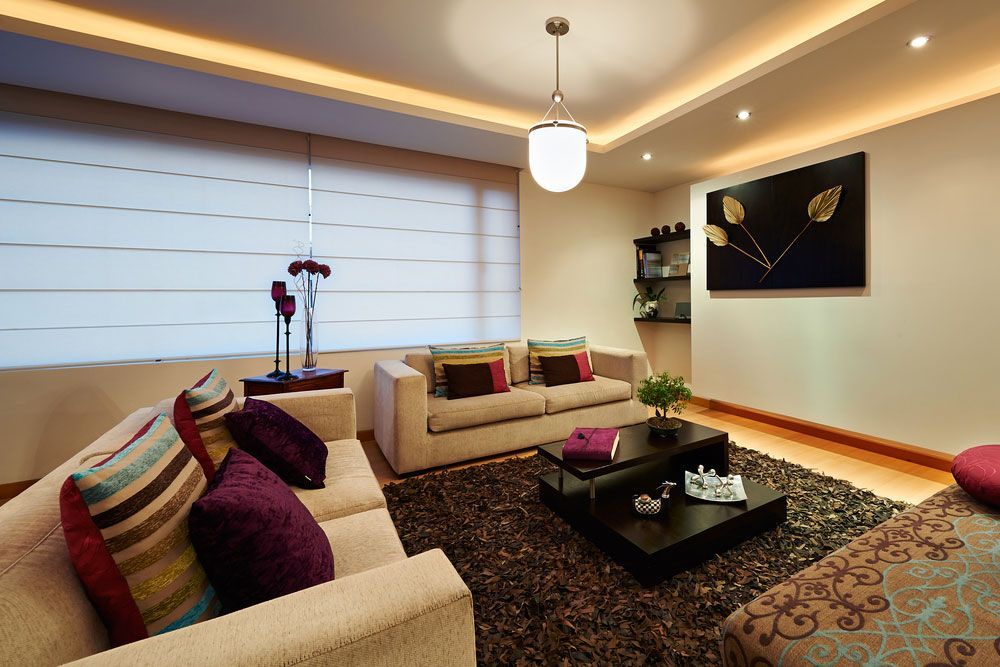 Big Modern Living Room — Window Coverings in Moss Vale, NSW