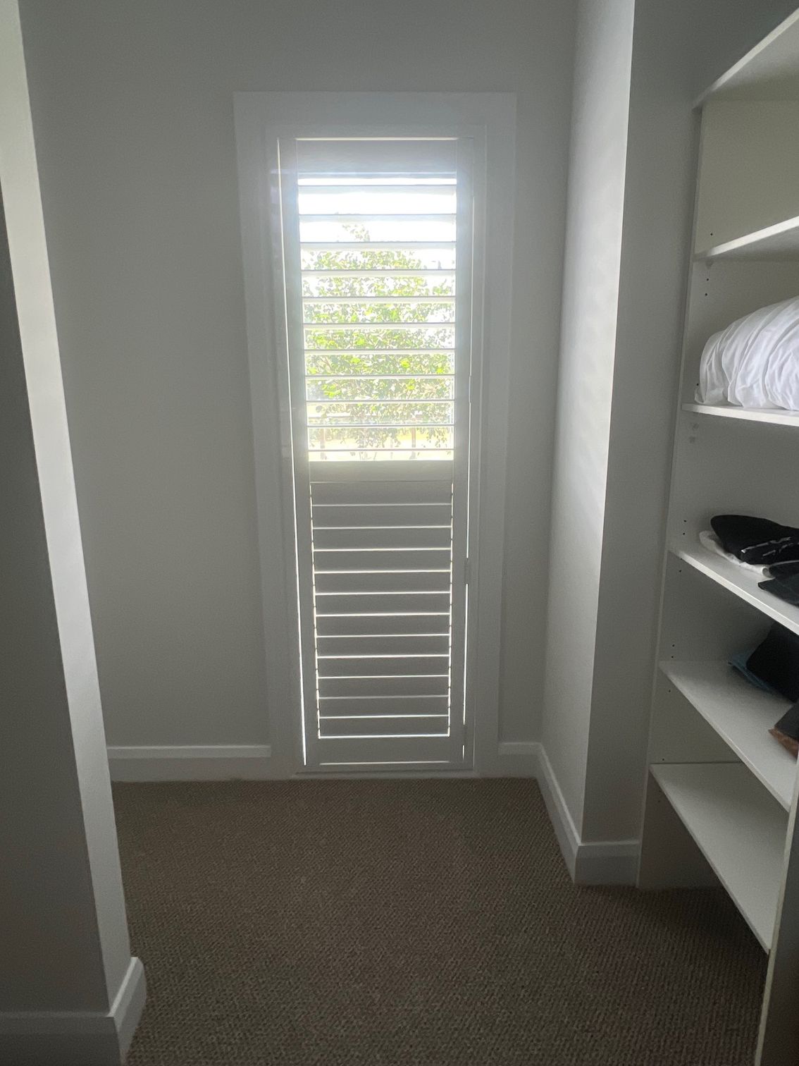 Half Open Vertical Blinds - Window Coverings in Exeter, NSW
