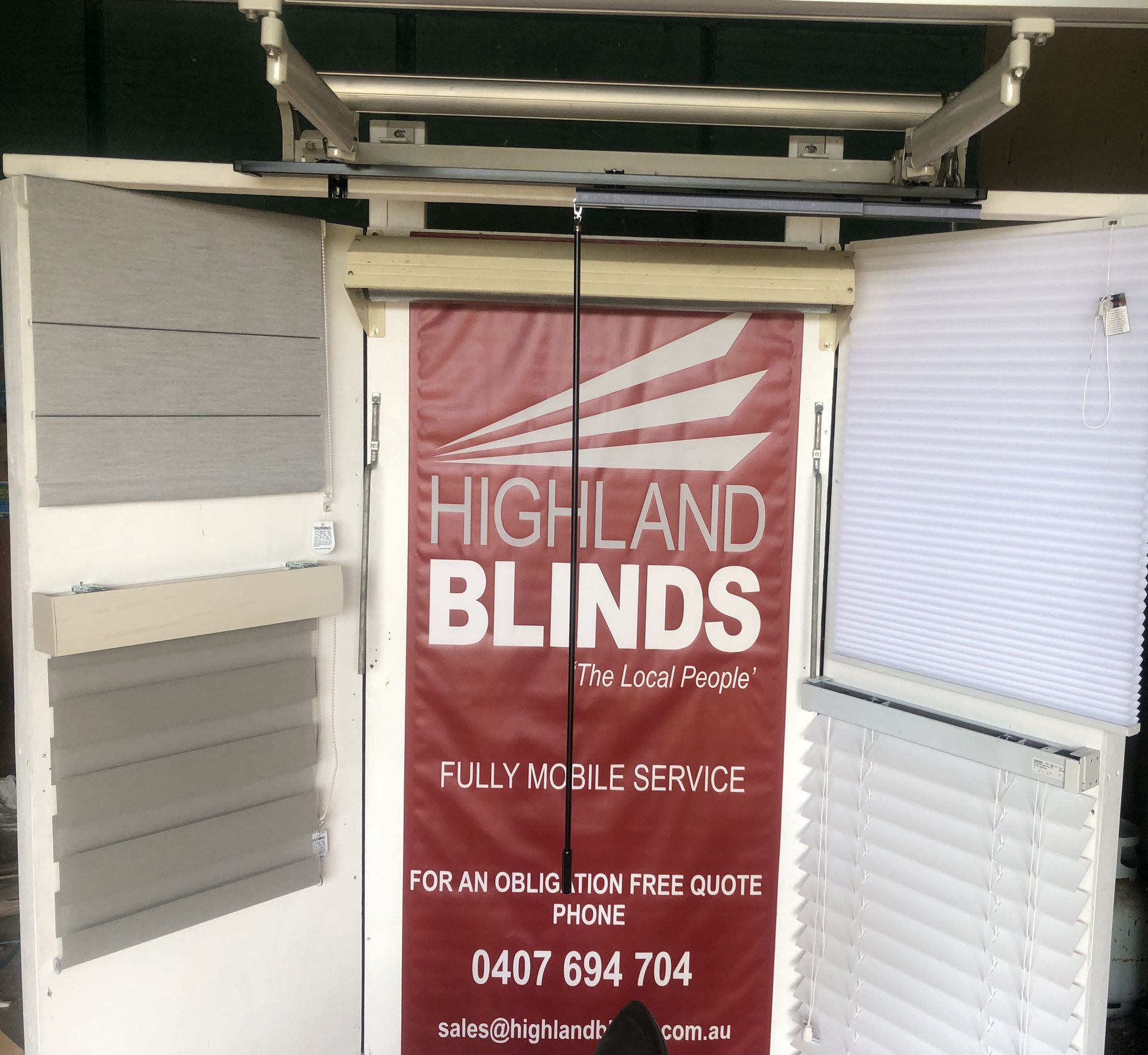 Highland Blinds Stand— Window Coverings in Exeter, NSW