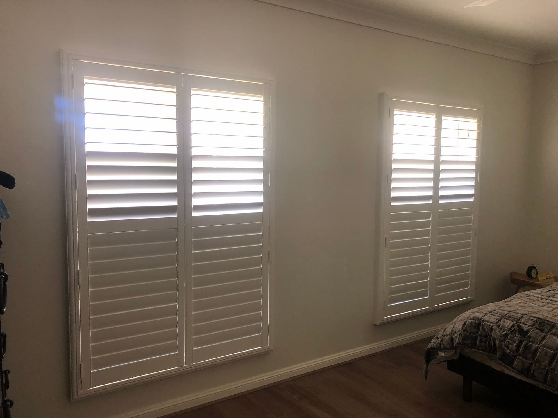 Two Sliding Plantation Shutters — Window Coverings in Exeter, NSW