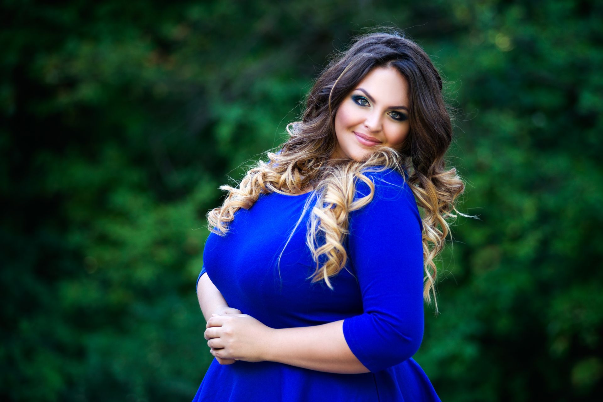 Modella curvy