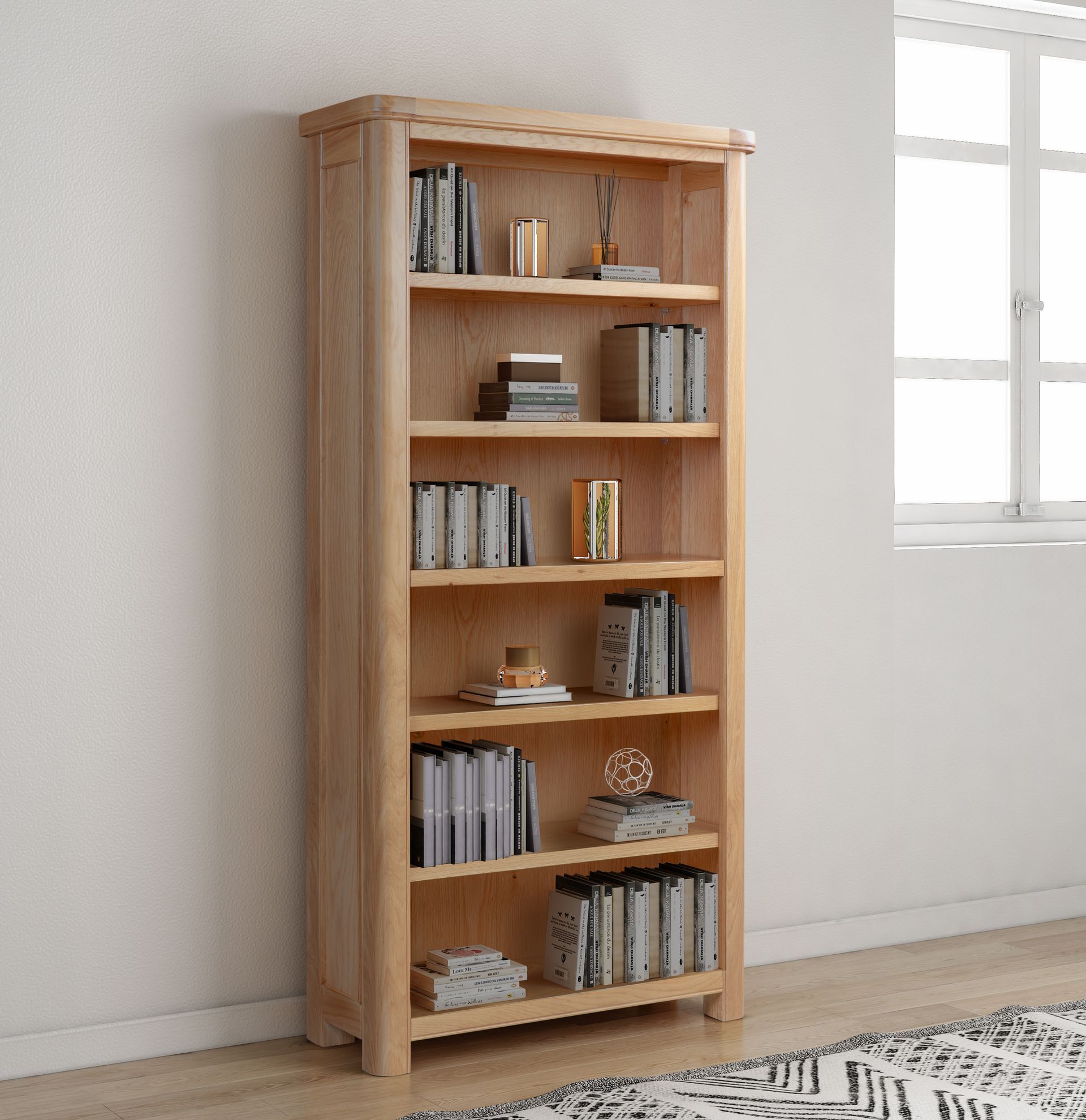 Chatsworth Oak Large Bookcase