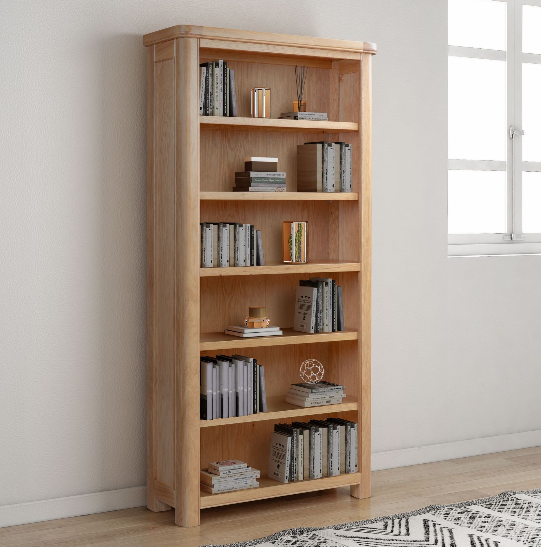 Chatsworth Oak Large Bookcase