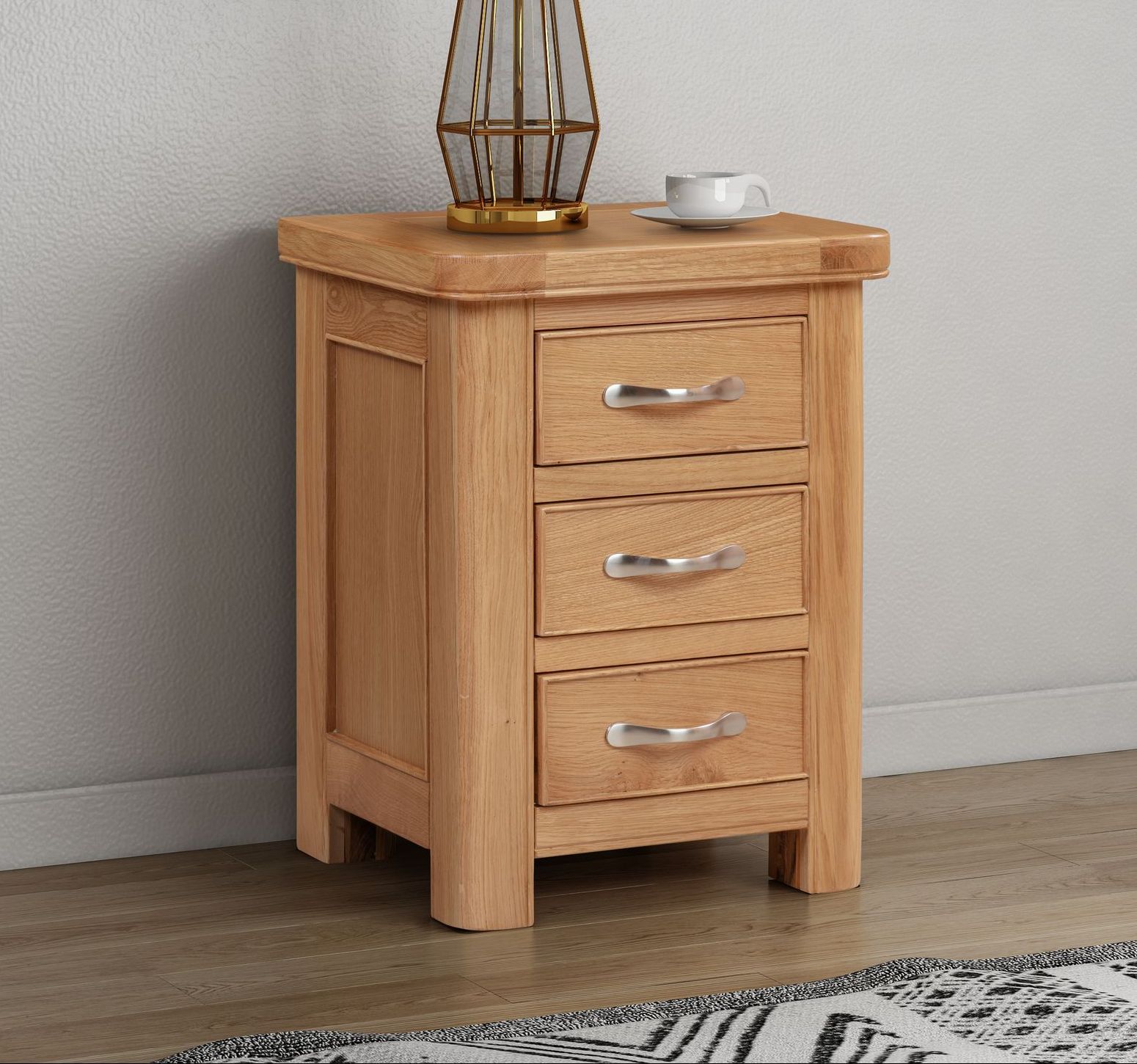 Chatsworth Oak Bedside Cabinet