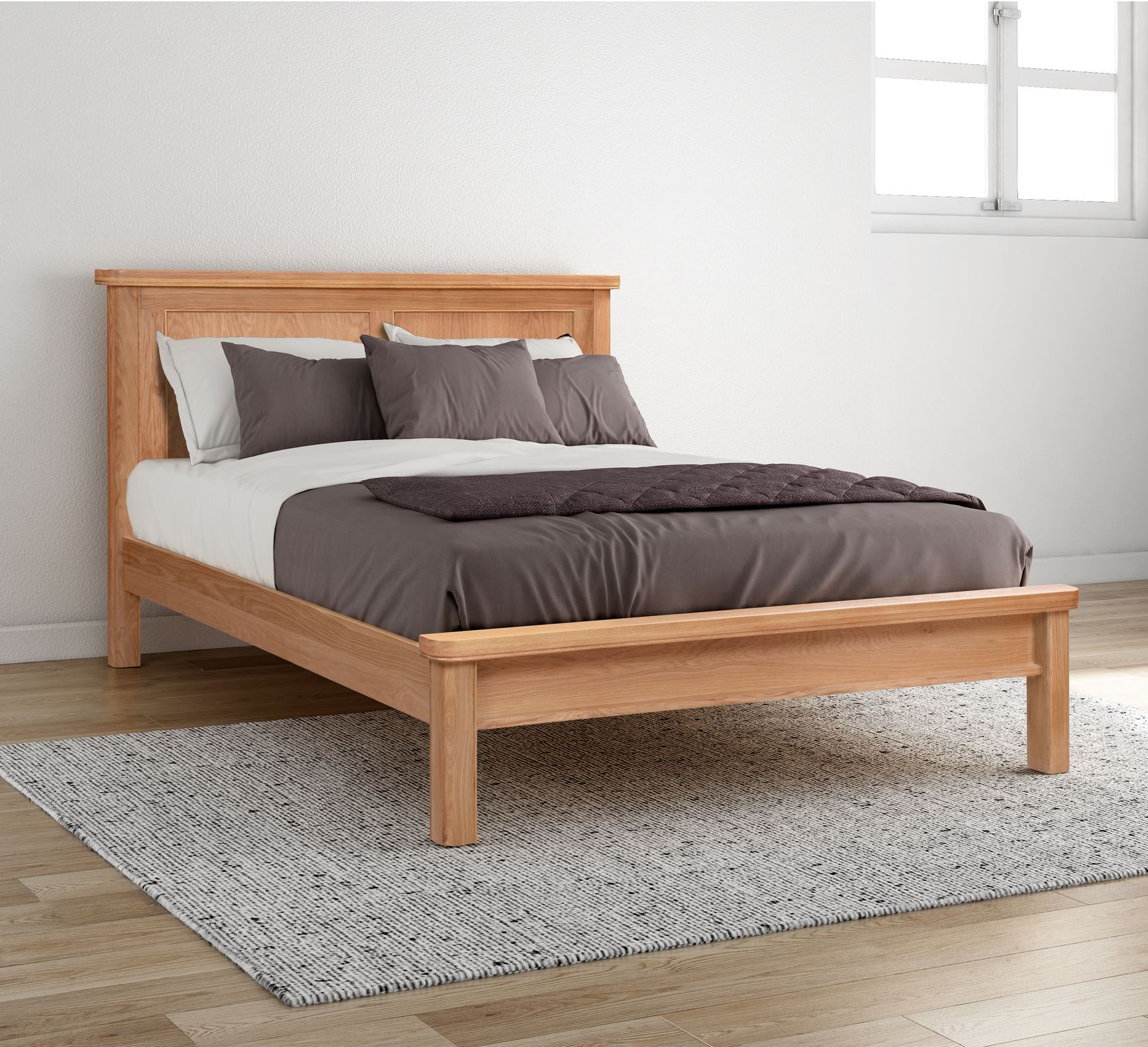 Chatsworth Oak Double Bed