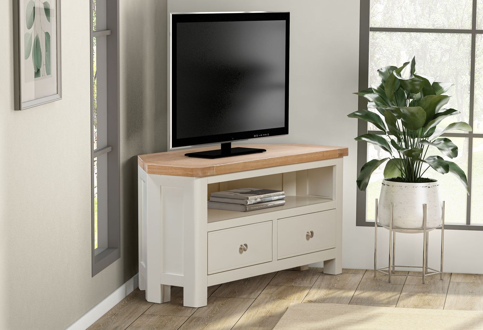Foxington Painted Corner TV Unit