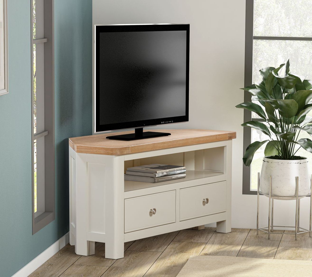 Foxington Painted Corner TV Unit