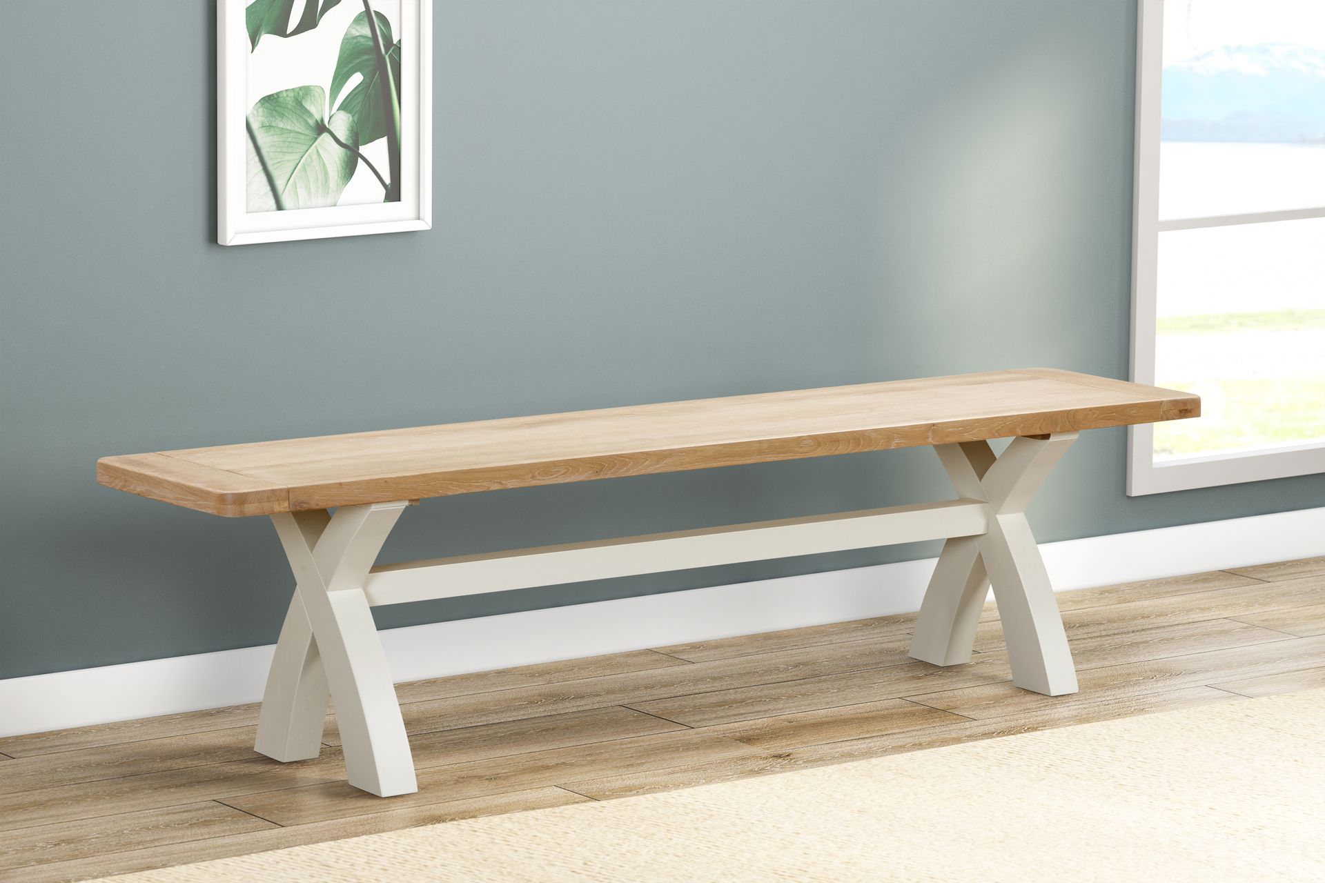 Foxington Painted Bench