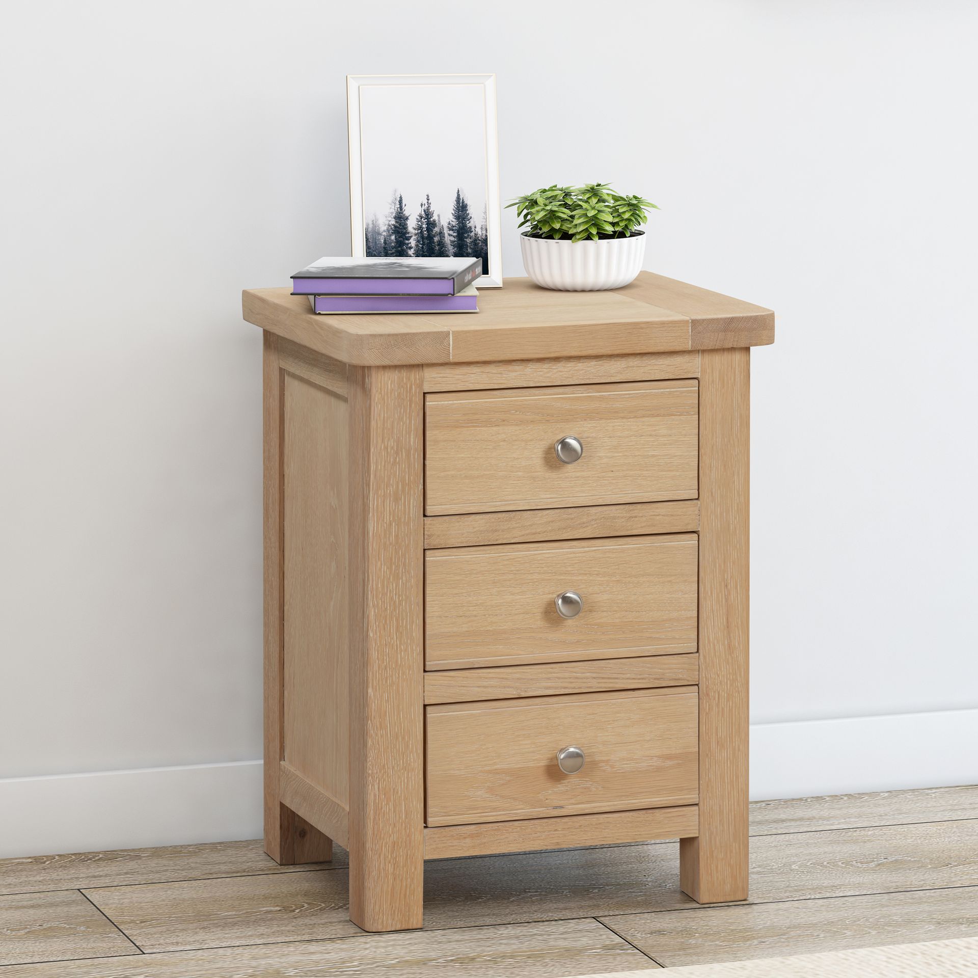Foxington Oak Bedside Cabinet