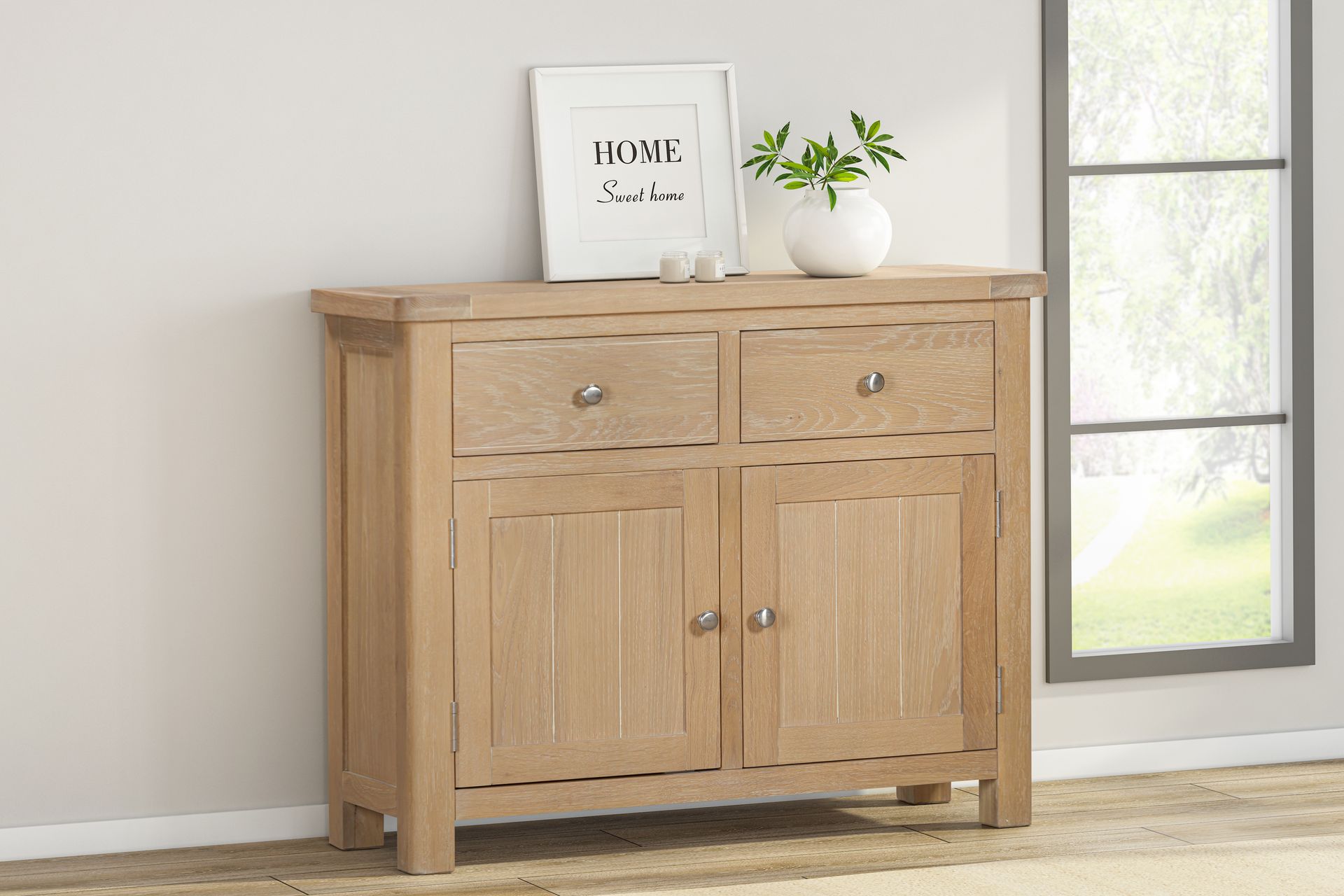 Foxington Oak 2 Door Sideboard