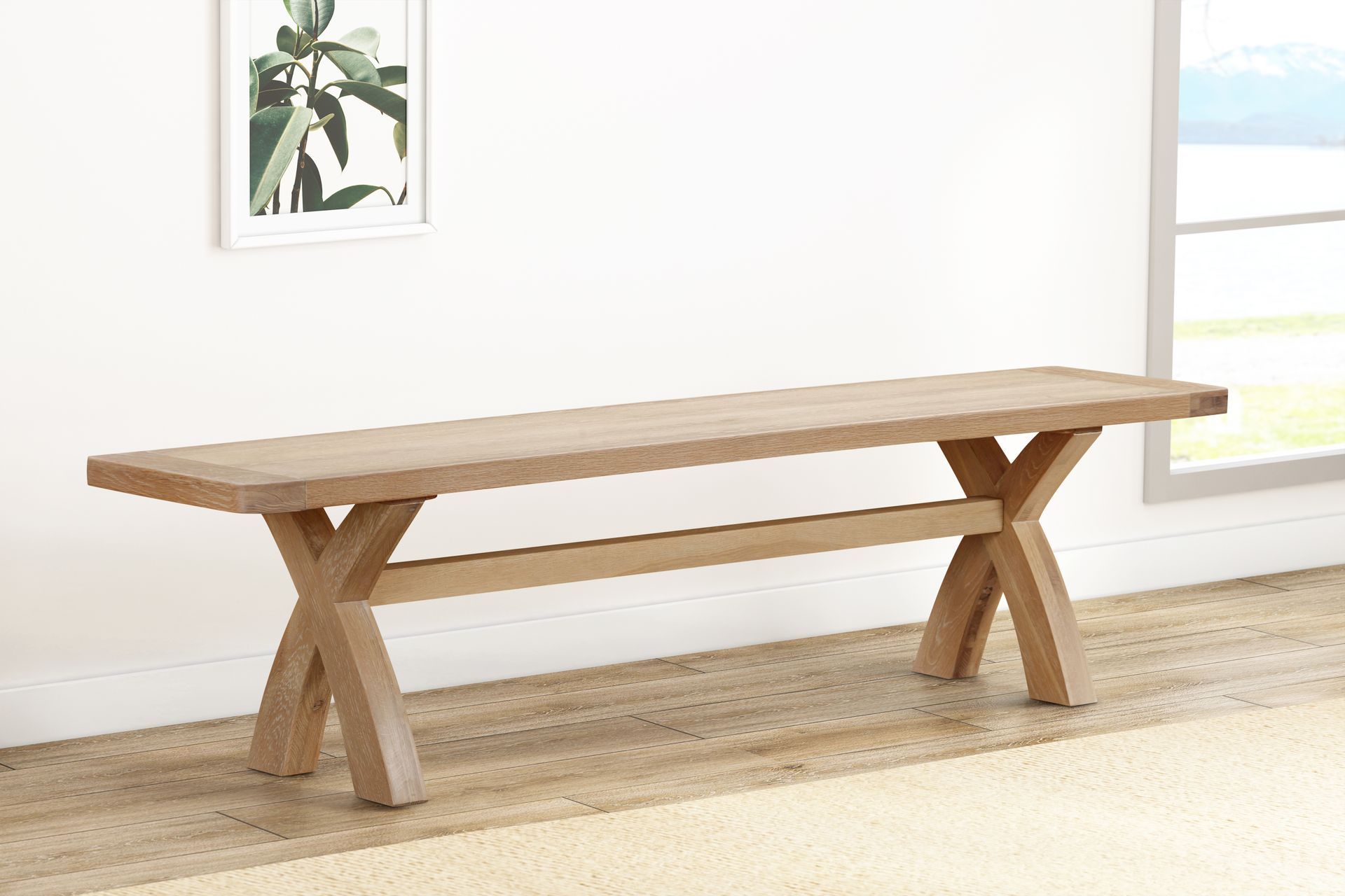 Foxington Oak Bench