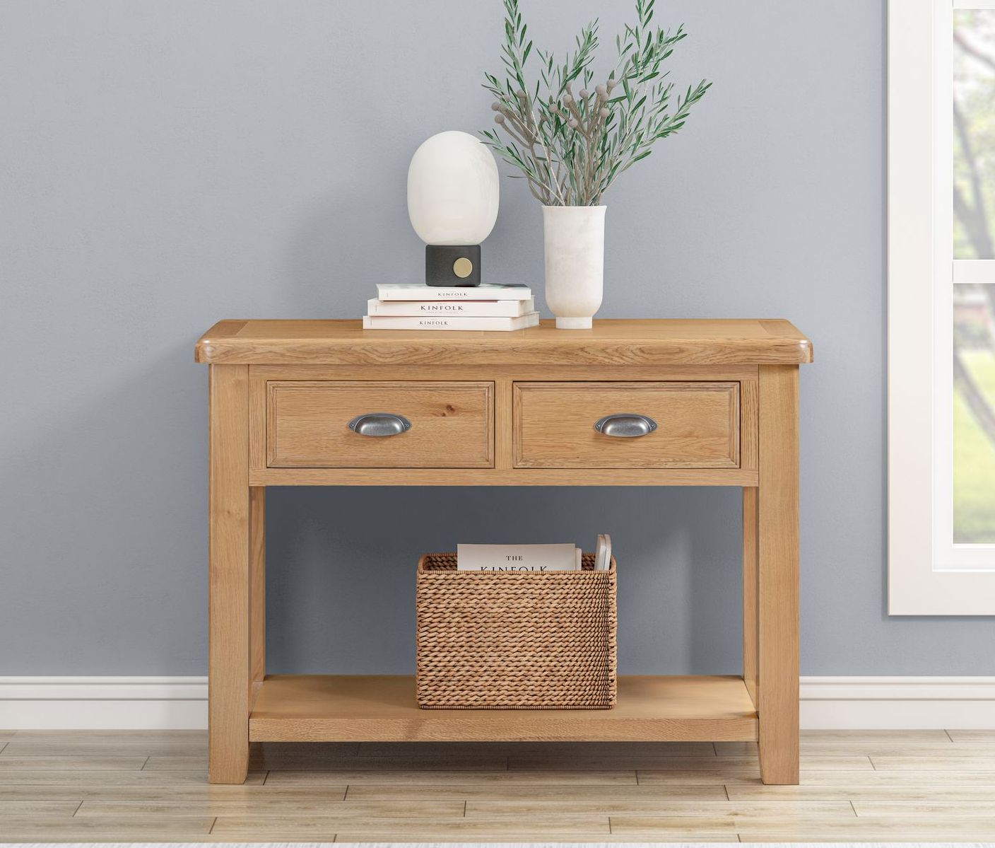 Kingsbury Oak Console Table
