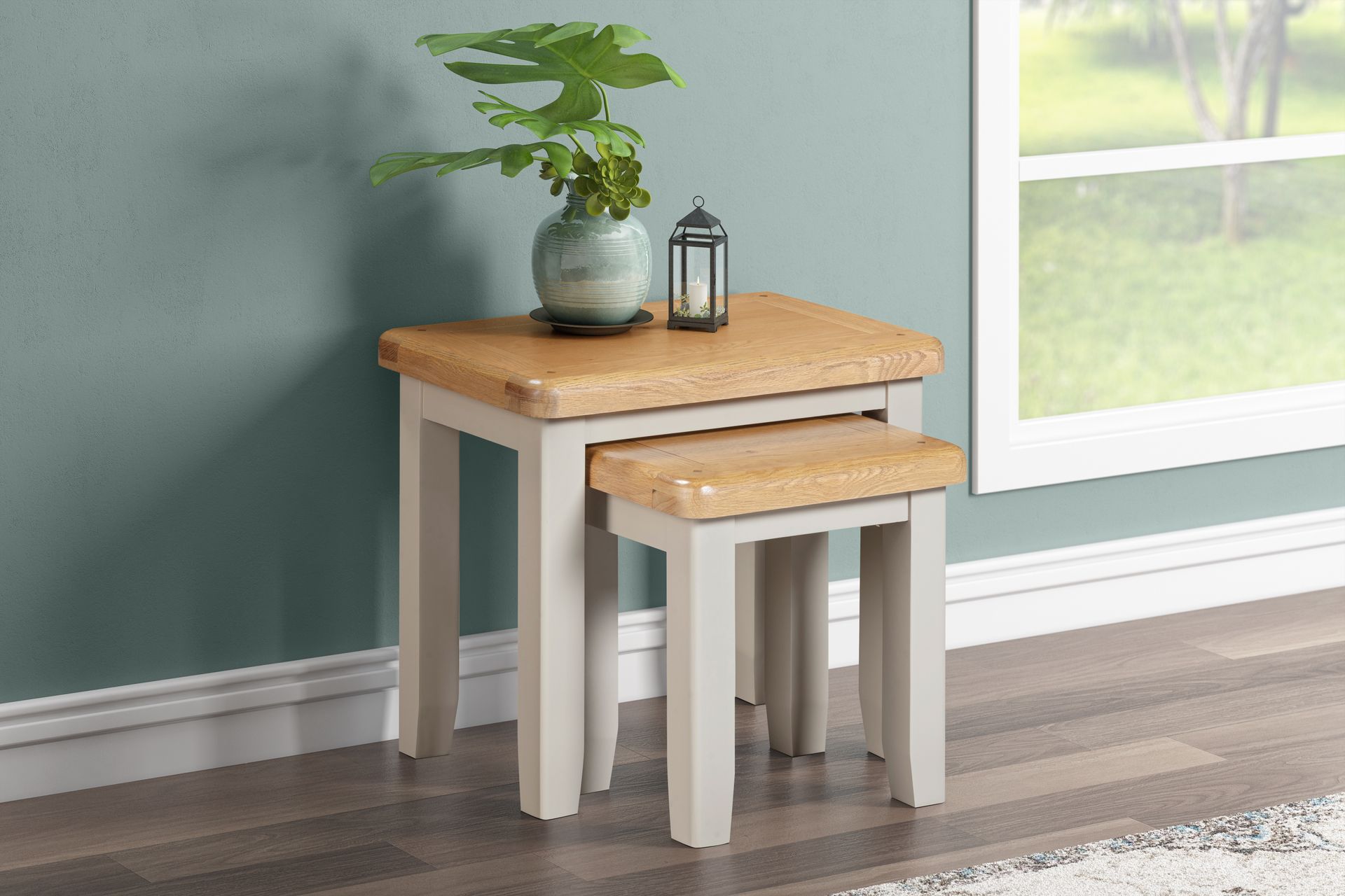 Kingsbury Painted Nest of Tables