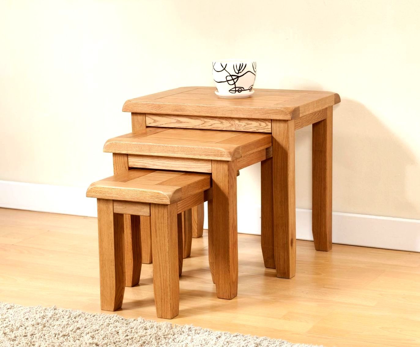 Shrewsbury Oak Nest of Tables
