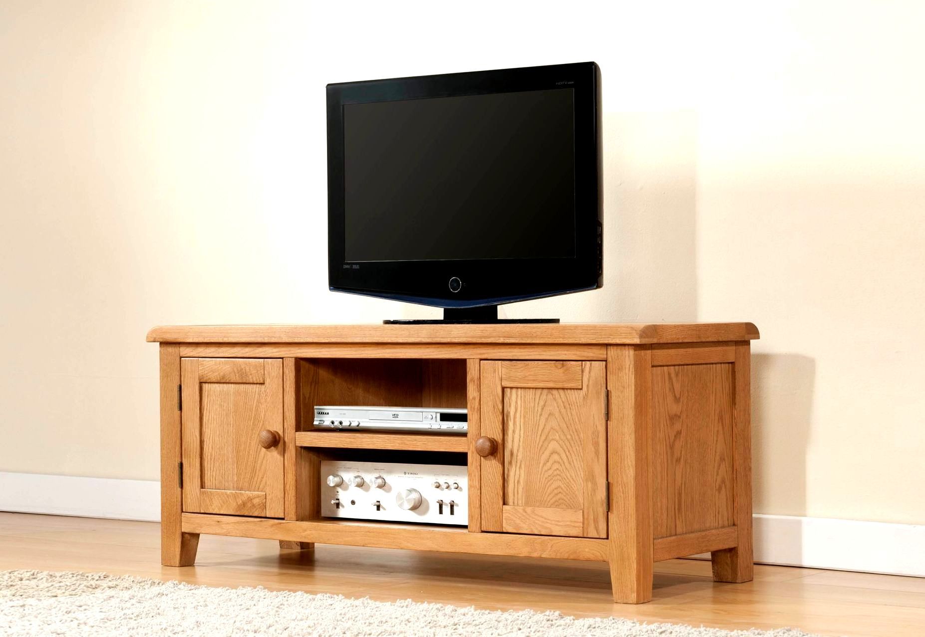 Shrewsbury Oak Large TV Media Unit