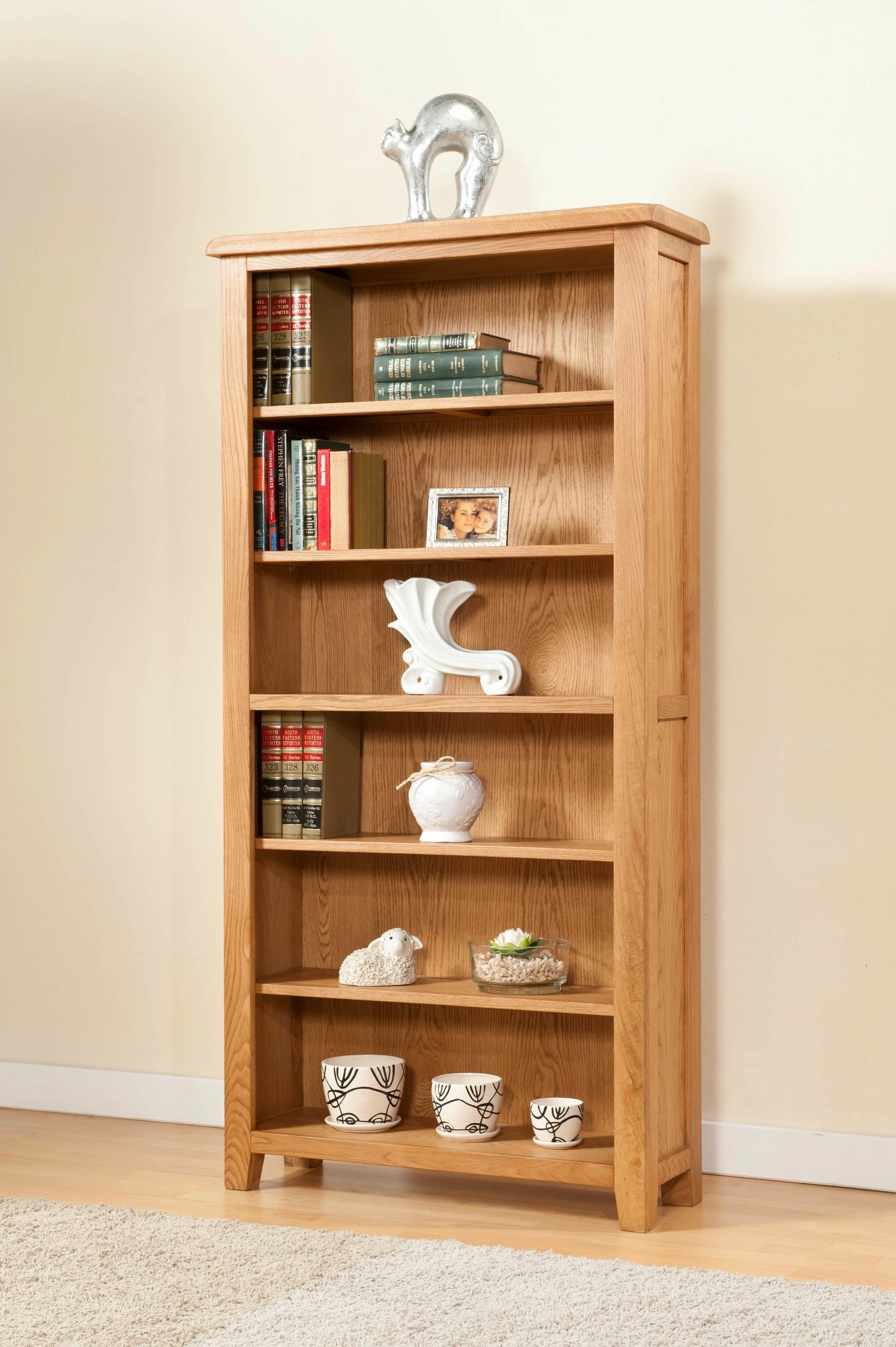 Shrewsbury Oak Large Bookcase