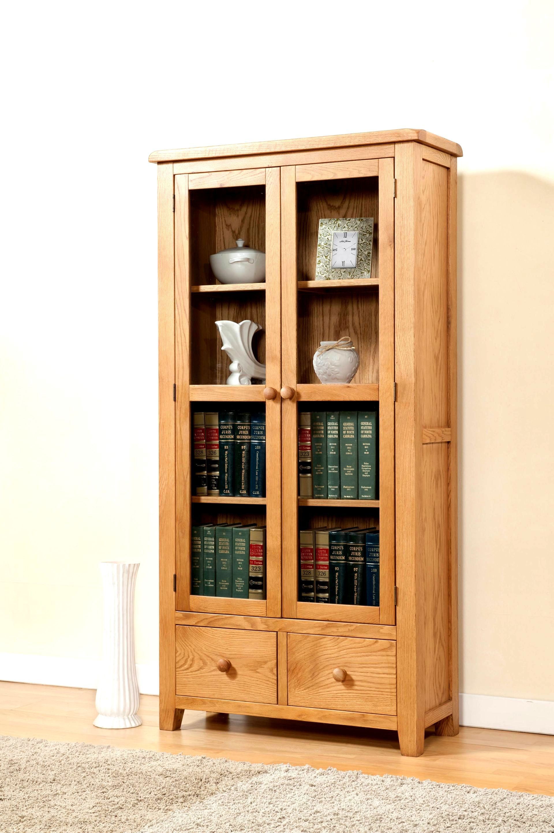Shrewsbury Oak Display Cabinet