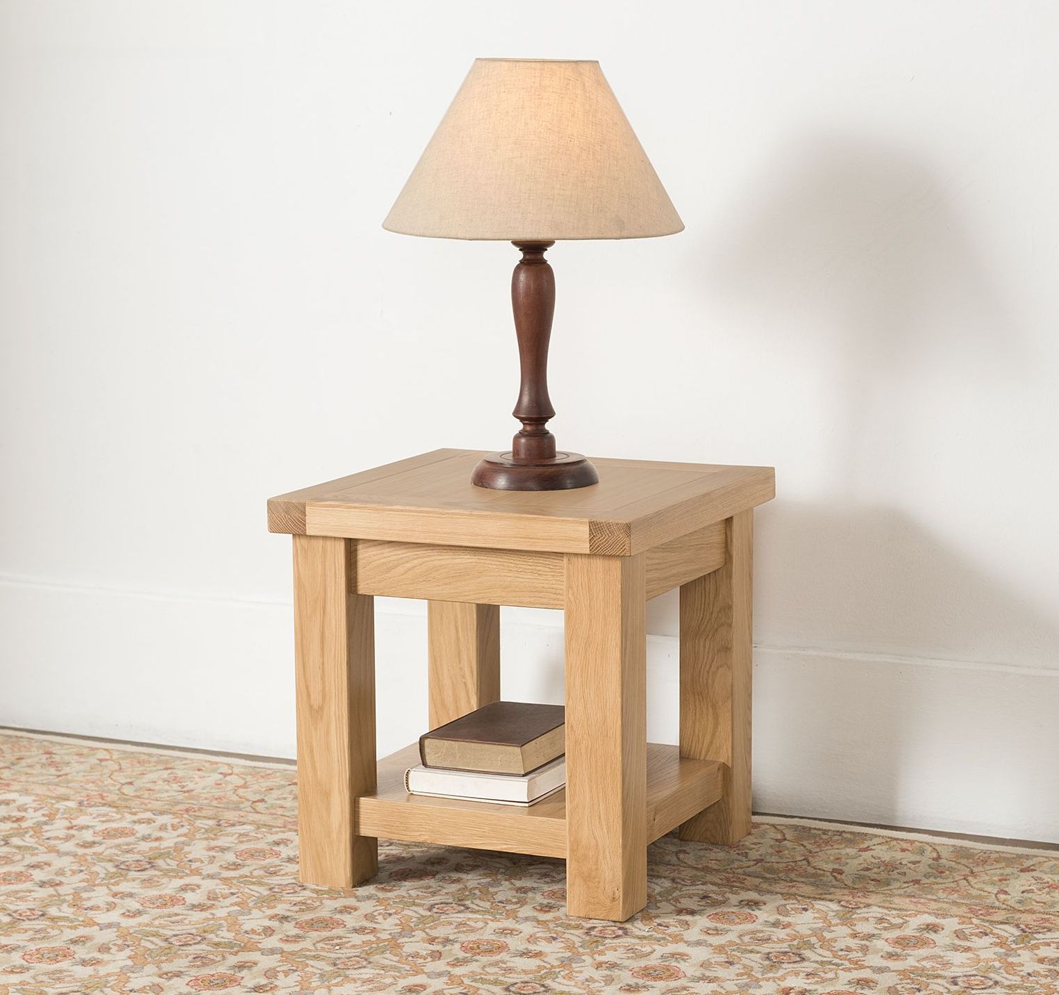 Valencia Oak Side Table
