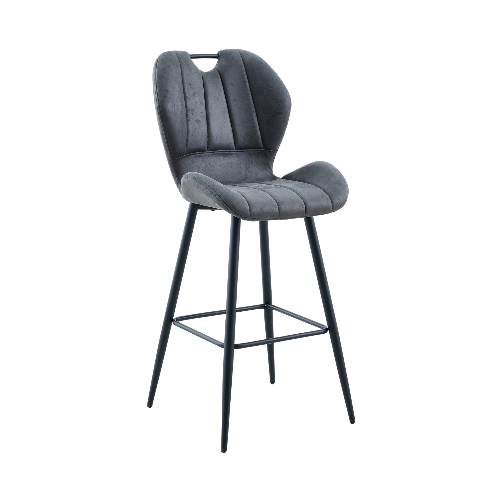 Roma Grey Bar Stool