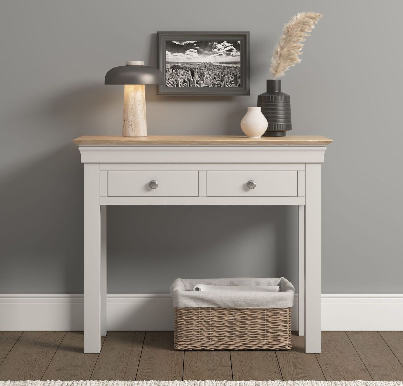 Bordeaux Grey Console Table