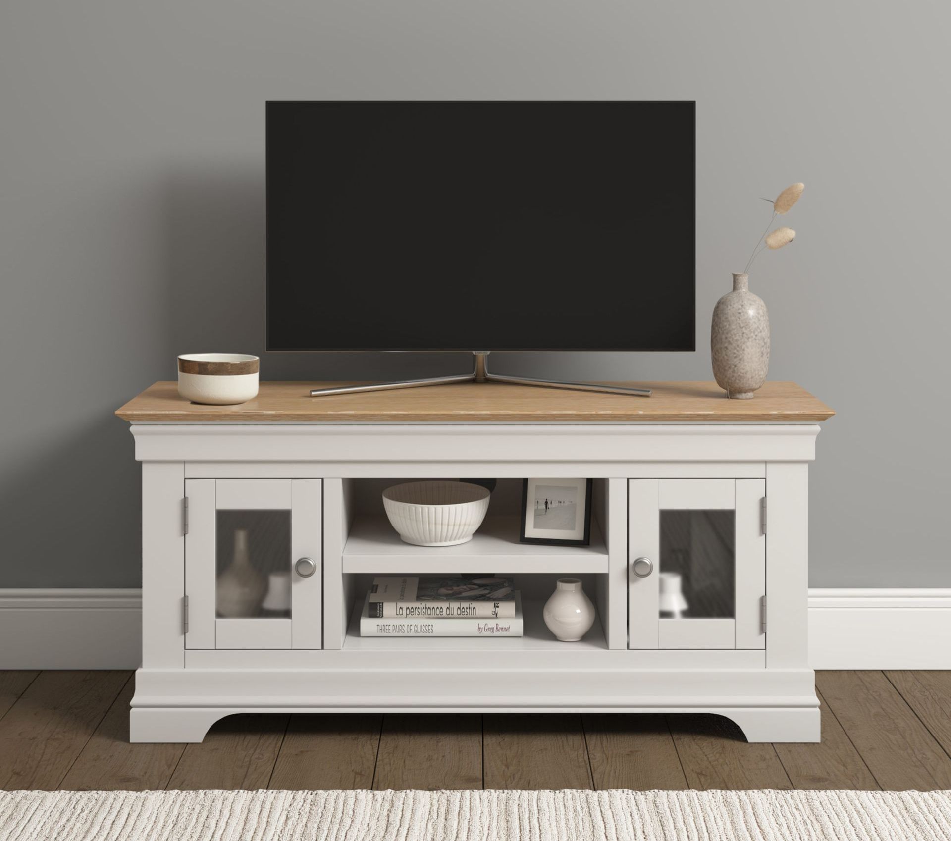 Bordeaux Ivory Small TV Unit