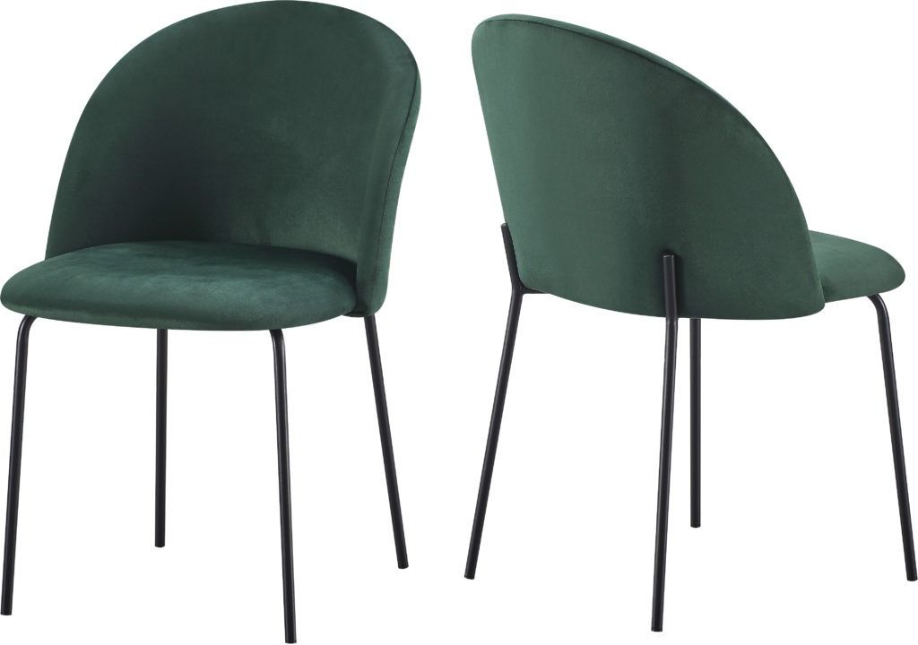 Boston Emerald Green Velvet Chair