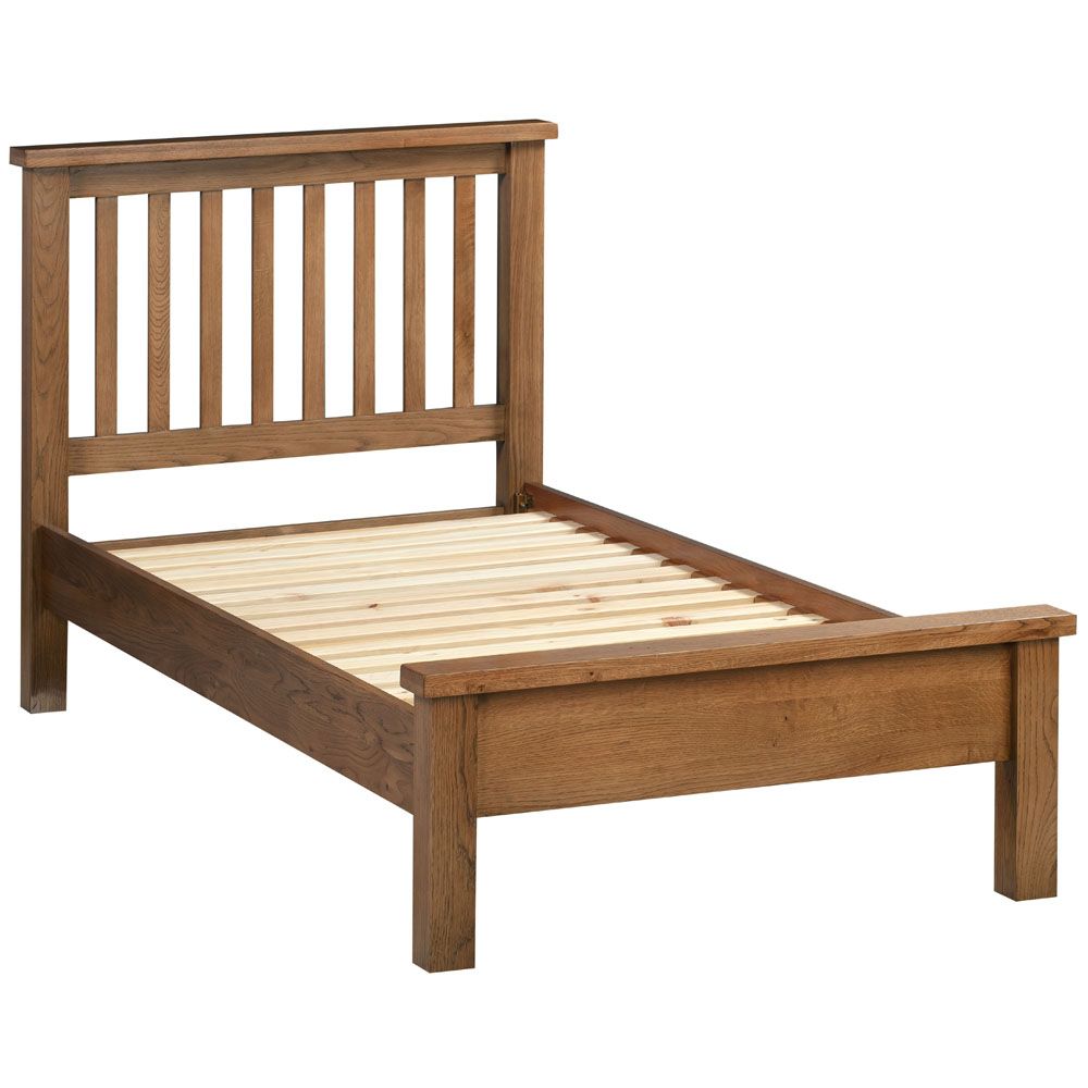 Dorchester Oak Single Bed