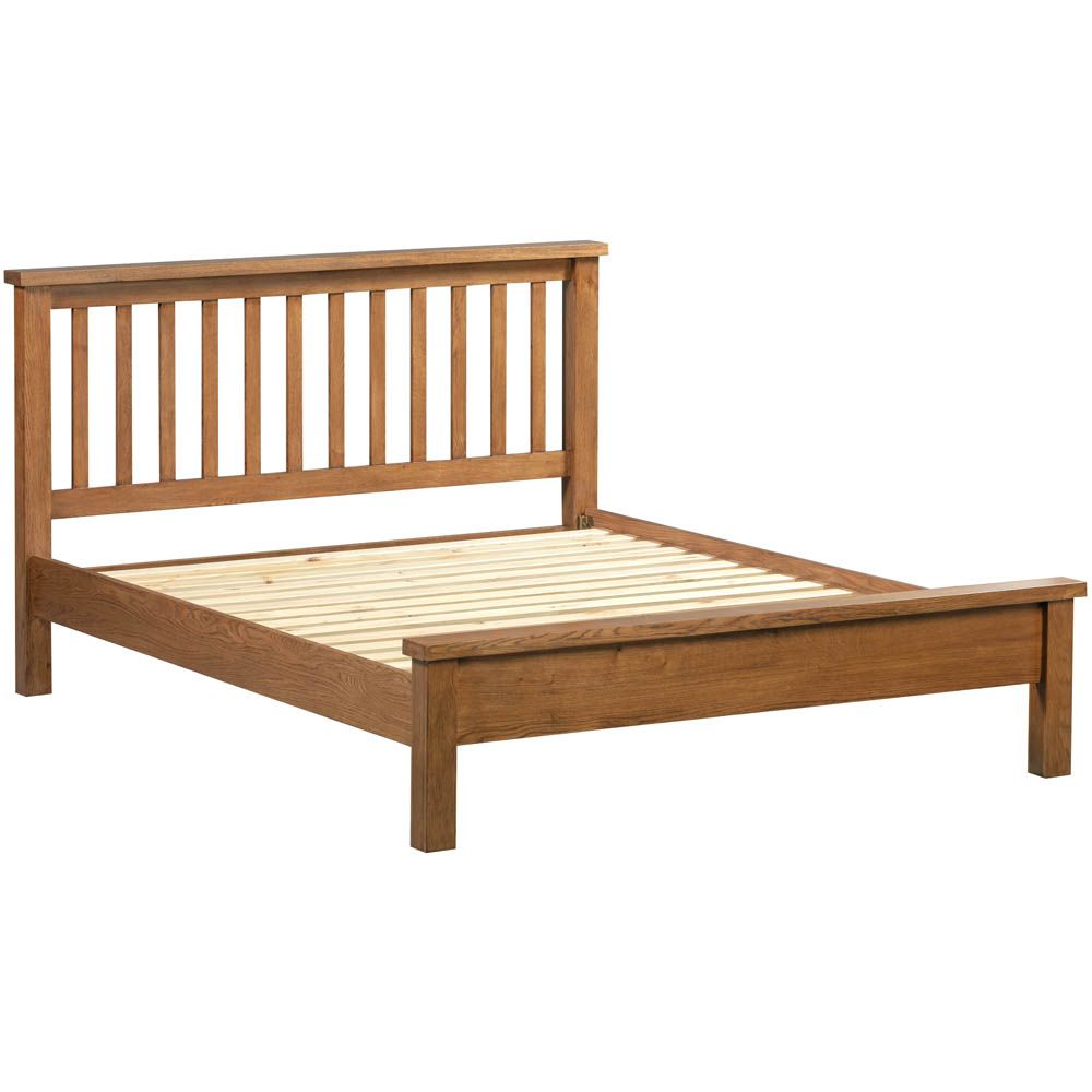 Dorchester Oak Double Bed