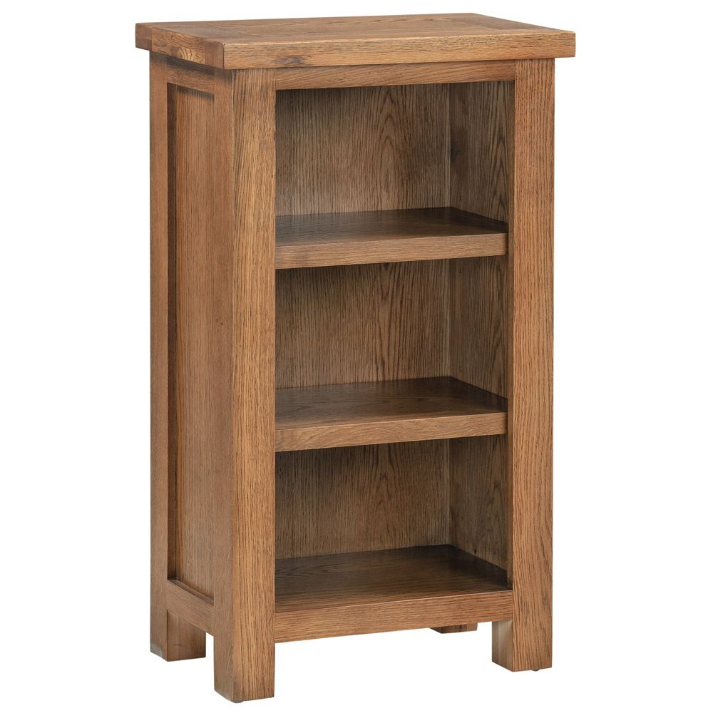 Dorchester Rustic Oak Small Bookcase