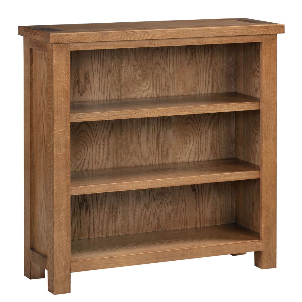Dorchester Rustic Oak Medium Bookcase