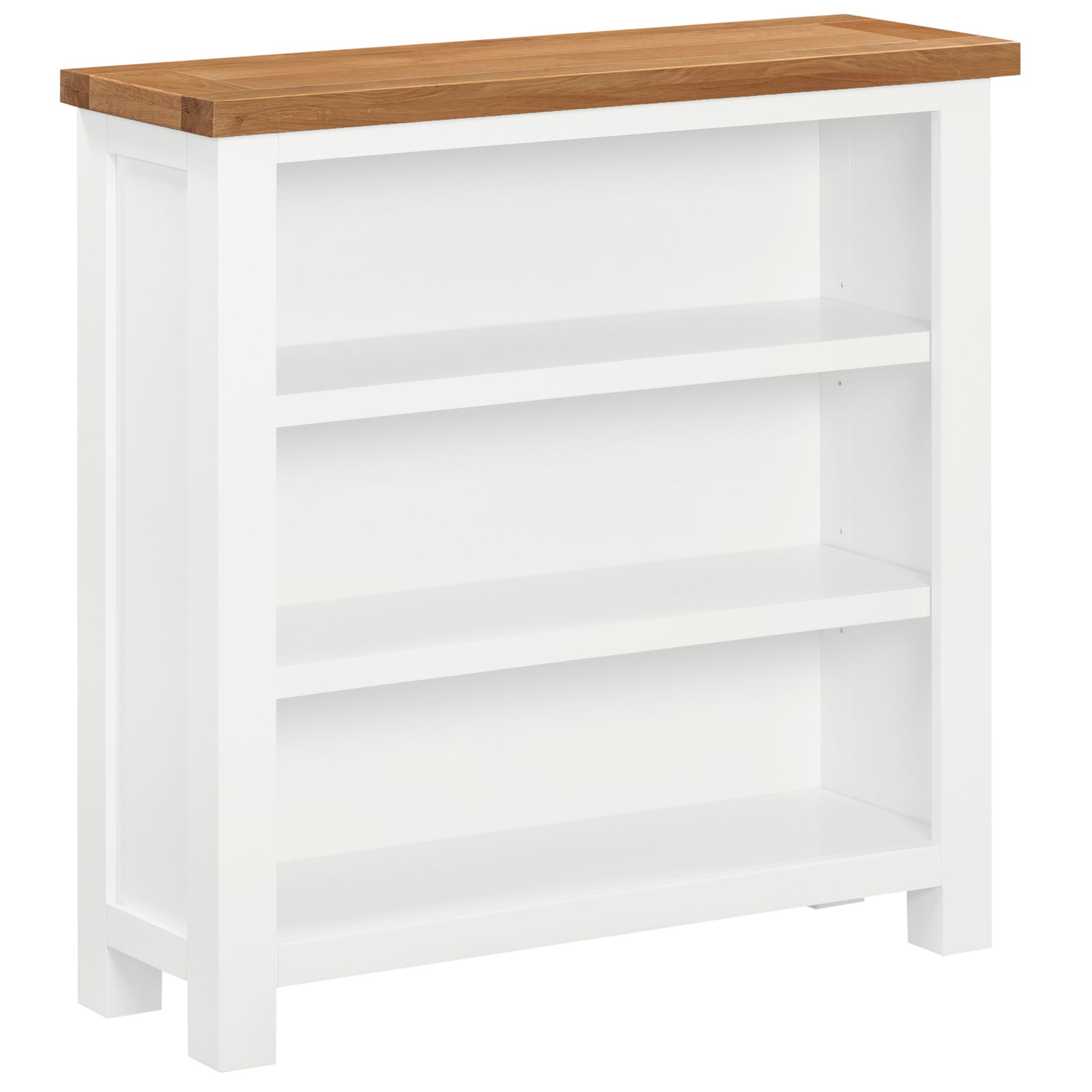 Dorchester White Medium Bookcase