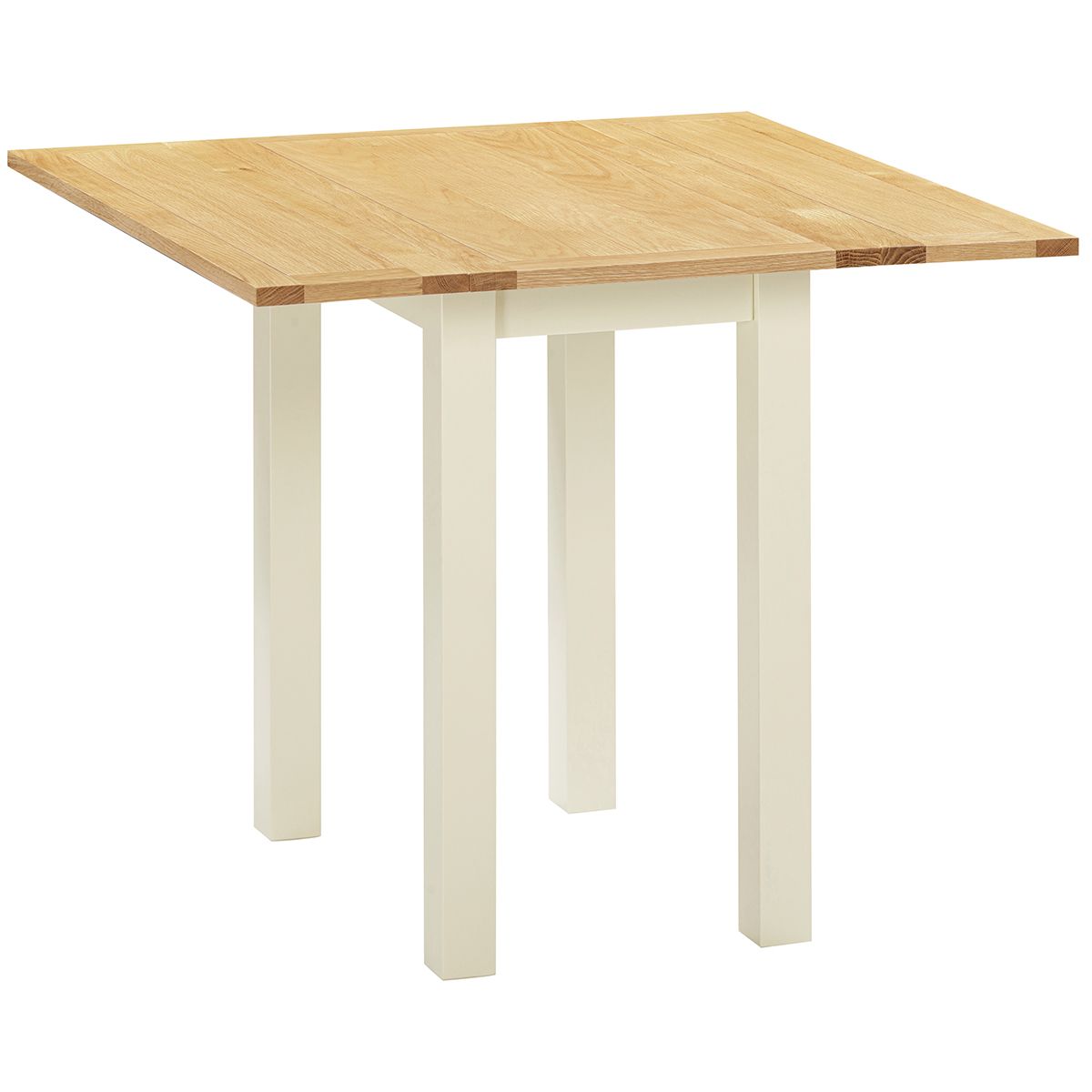 Dorchester Ivory Square Drop Leaf Table