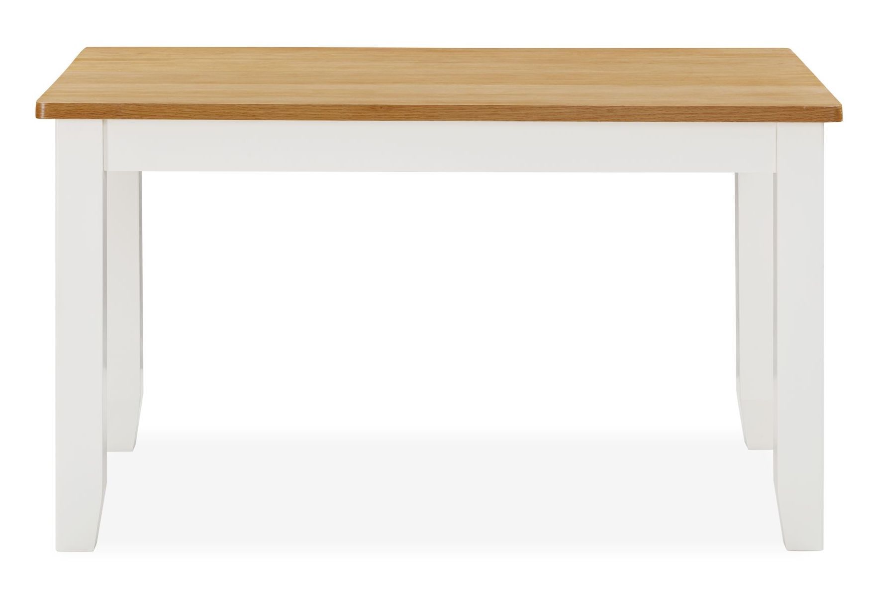 Dorset White 1.35m Fixed Top Table
