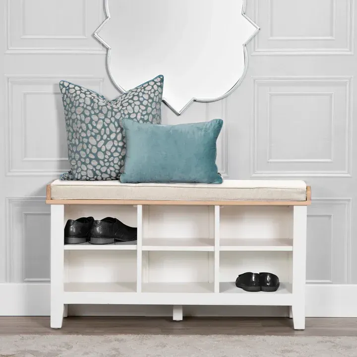 Evesham White Hall Bench