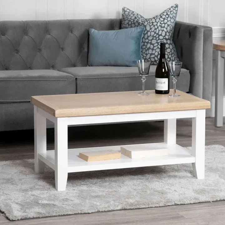 Evesham White Coffee Table