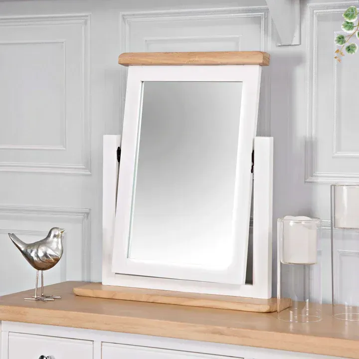 Evesham White Mirror