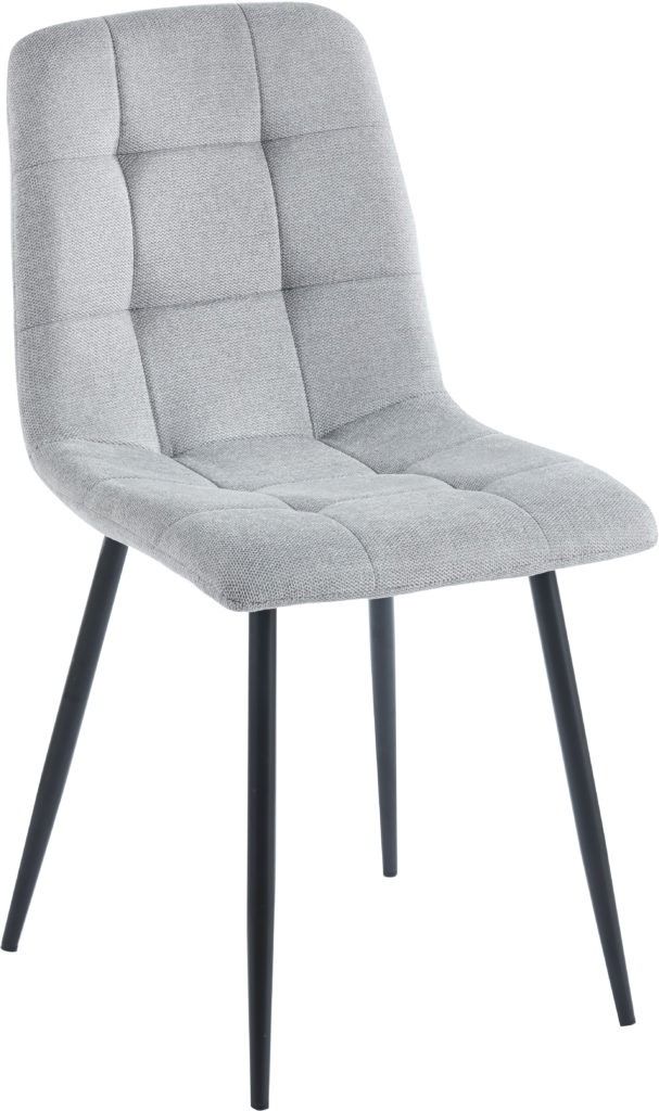 Fenton Light Grey Fabric Chair