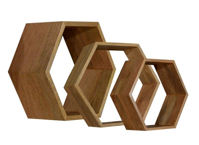 Mango Hex Nest/Shelves