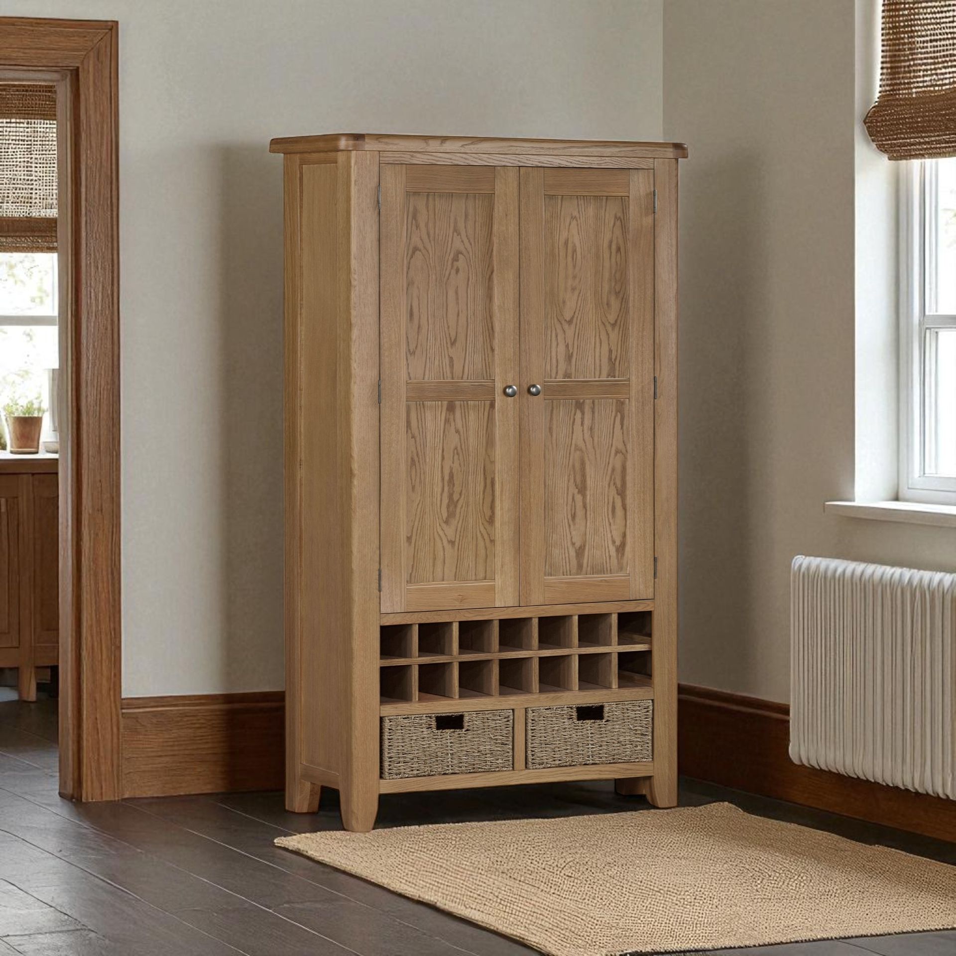 Harris Oak Larder Cupboard
