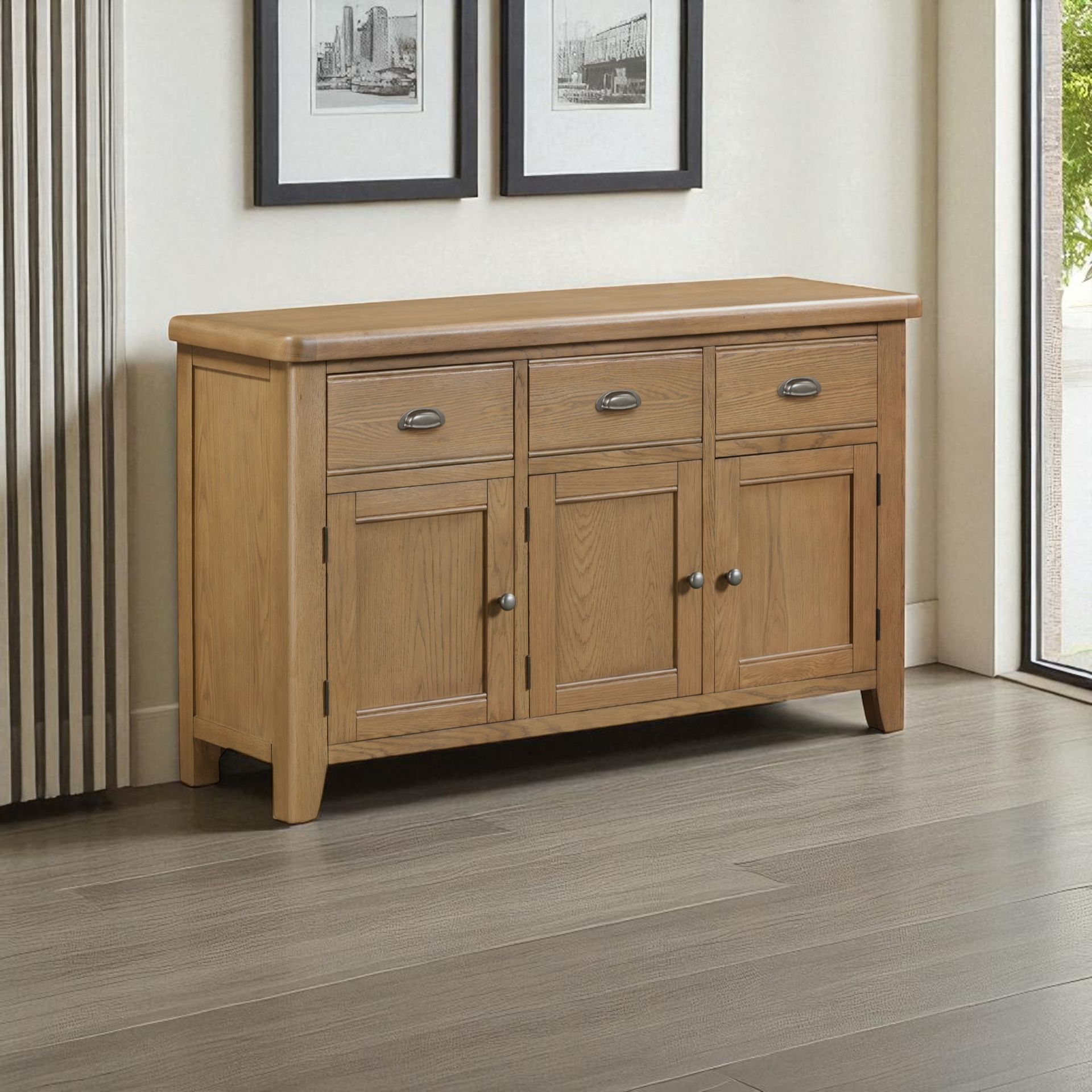 Harris Oak Large Sideboard