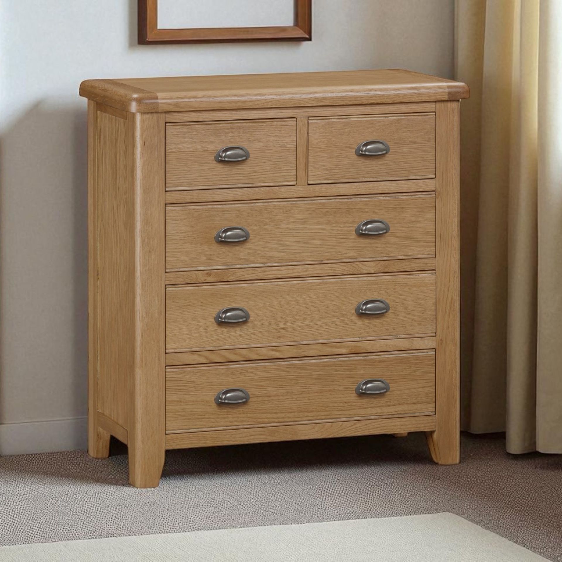 Harris Oak 2 over 3 Chest